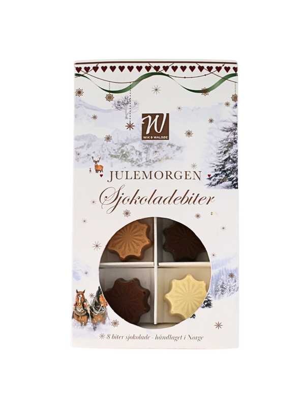 Sjokolader biter - Julemorgen - Saga - Wik & Walsøe