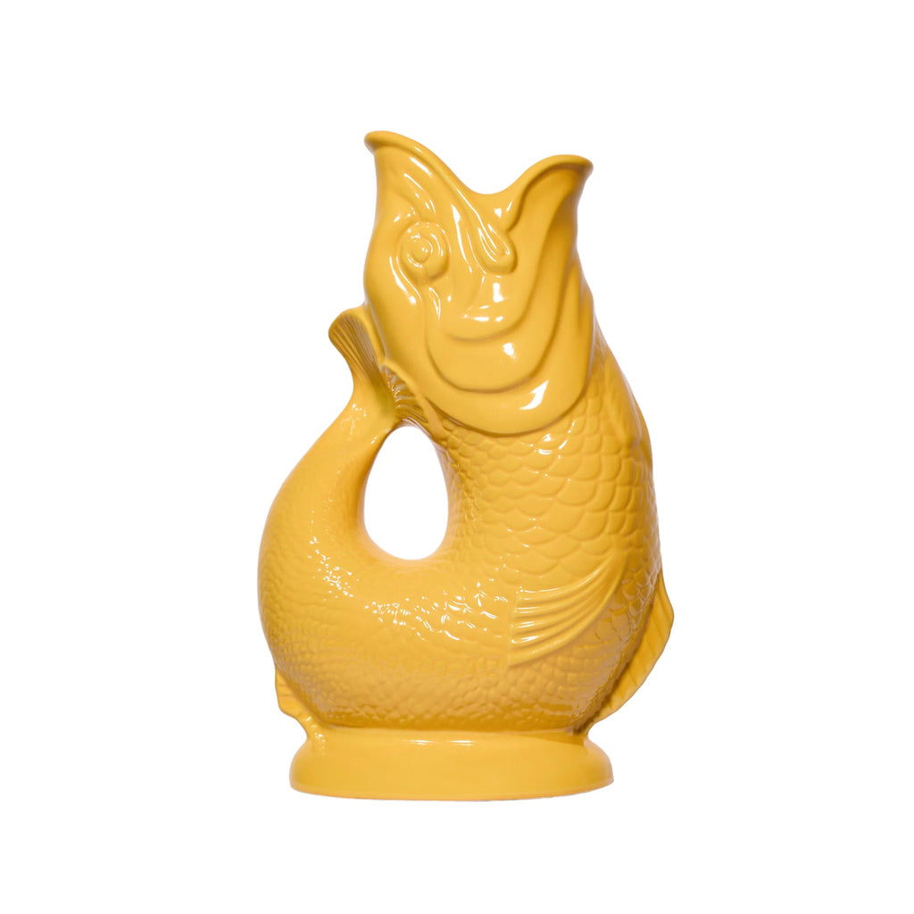 Yellow Mini Gluggle Jug - glott.no