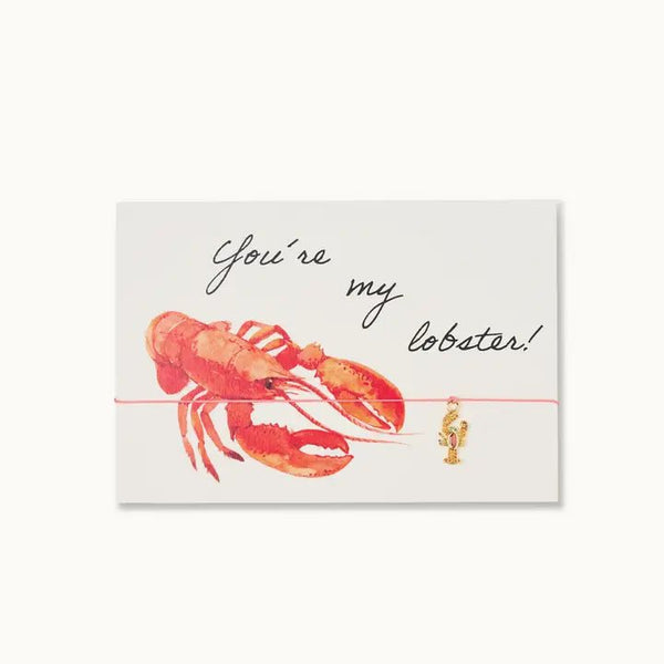 Gavekort med Armbånd: You're My Lobster - By Vivi