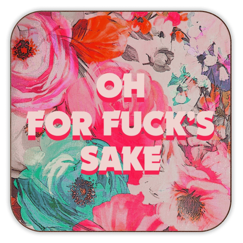 All the Swears No.3 - Coaster - Art Wow - glott.no