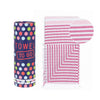 Bali Hammam Towel with gift box, Fuchsia/Pink - Towel to Go - glott.no