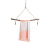 Bali Hammam Towel with gift box, Orange/Beige - Towel to Go - glott.no