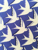 'Birds in flight' in Blue Card - Elvira Designs - glott.no