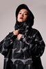 Black Polka Poncho, Regnponcho - Rainkiss - glott.no