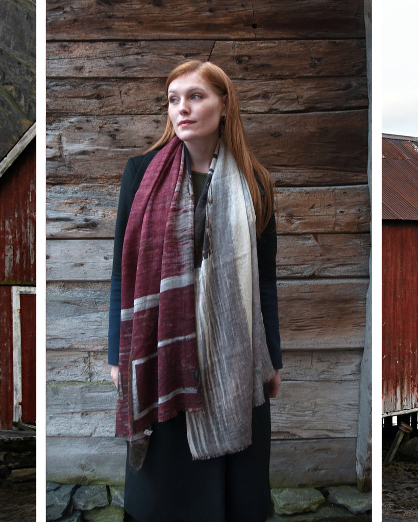 Boathouse Wool and Silk Scarf - glott.no