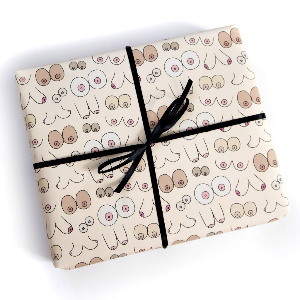 Boob Gift Wrap - Unblushing - glott.no