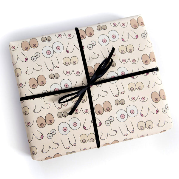 Boob Gift Wrap - Unblushing - glott.no
