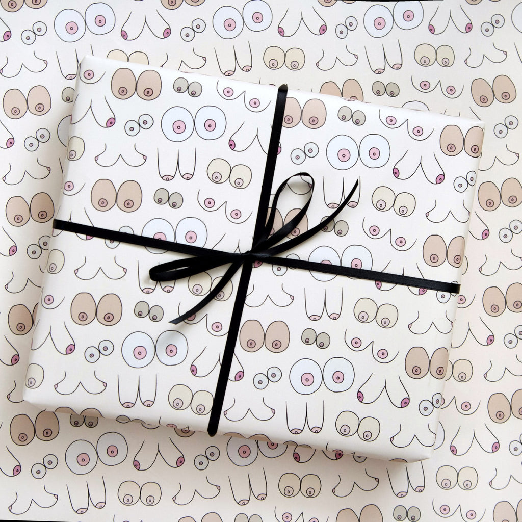 Boob Gift Wrap - Unblushing - glott.no