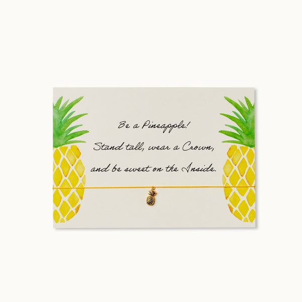 Bracelet Card: Be a Pineapple! - By Vivi - glott.no
