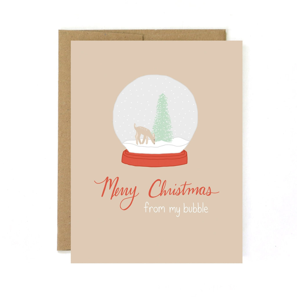 Bubble Holiday Card - Unblushing - glott.no