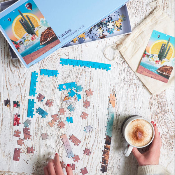 Cactus Jigsaw Puzzle - 500 Pieces - Pieces of the Puzzle - glott.no