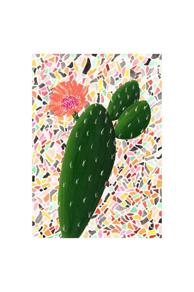 CACTUS ON TERRAZZO - Stengun Drawings - glott.no