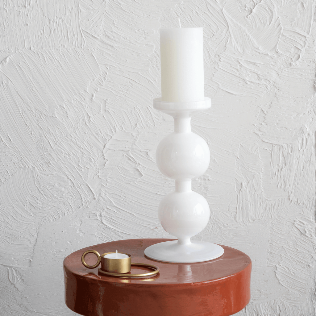 Candle Holder Bulb White - Urban Nature Culture - glott.no