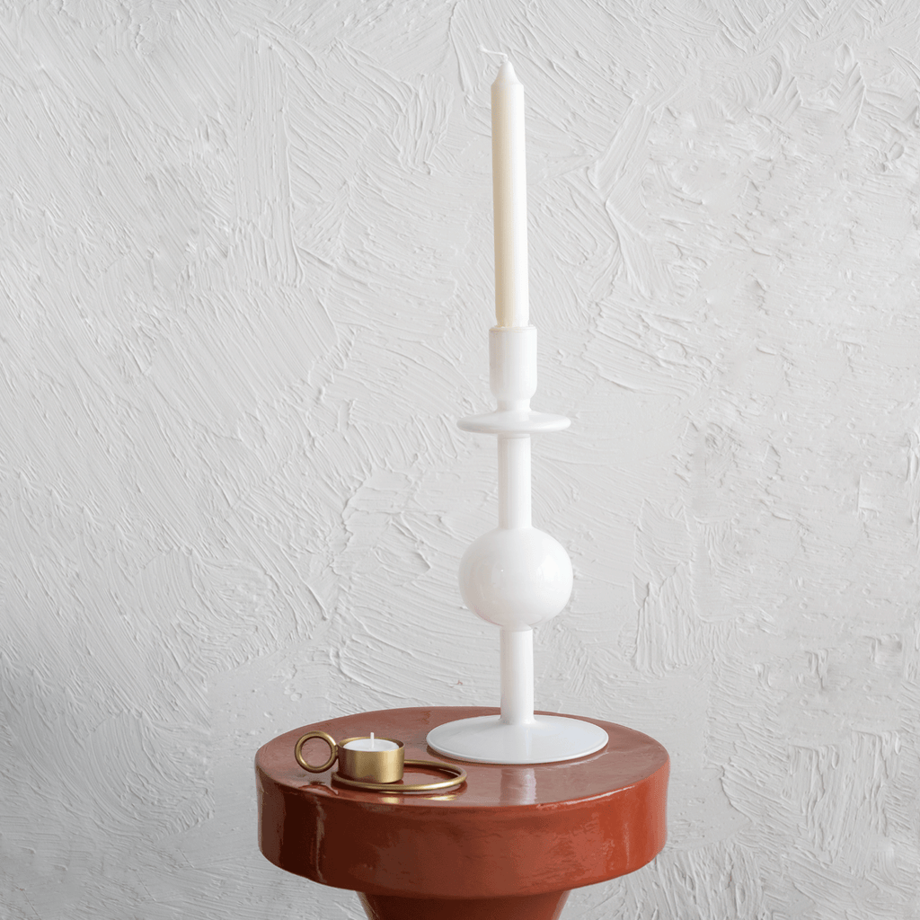 Candle Holder Bulb White - Urban Nature Culture - glott.no