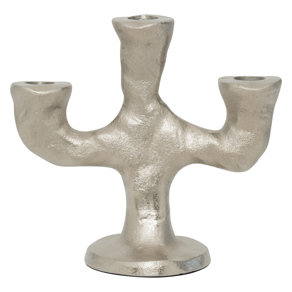 Candle Holder Organic Silver - Urban Nature Culture - glott.no