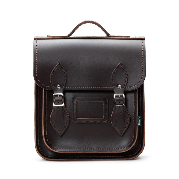 CITY BACKPACK DARK BROWN - Zatchels - glott.no