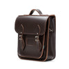 CITY BACKPACK DARK BROWN - Zatchels - glott.no