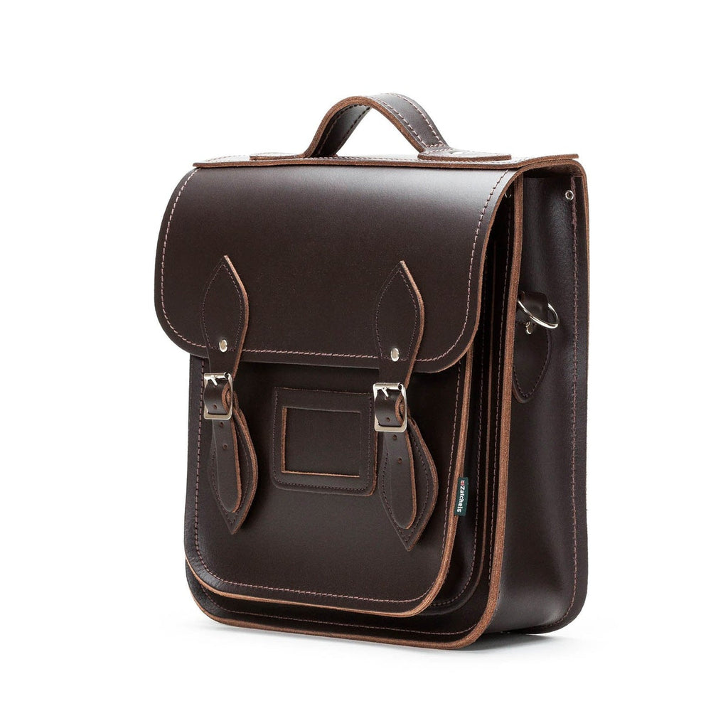 CITY BACKPACK DARK BROWN - Zatchels - glott.no