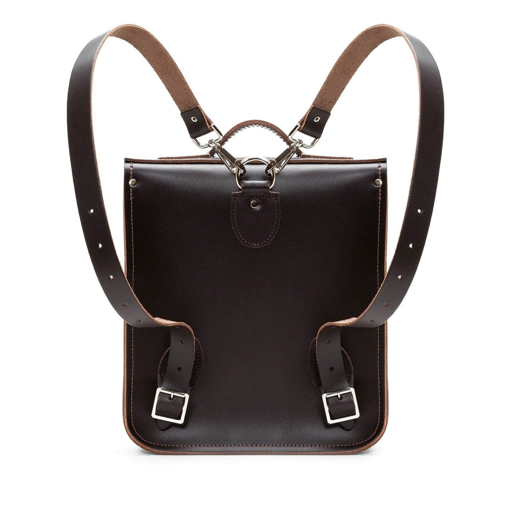 CITY BACKPACK DARK BROWN - Zatchels - glott.no