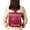 CITY BACKPACK OXBLOOD - Zatchels - glott.no