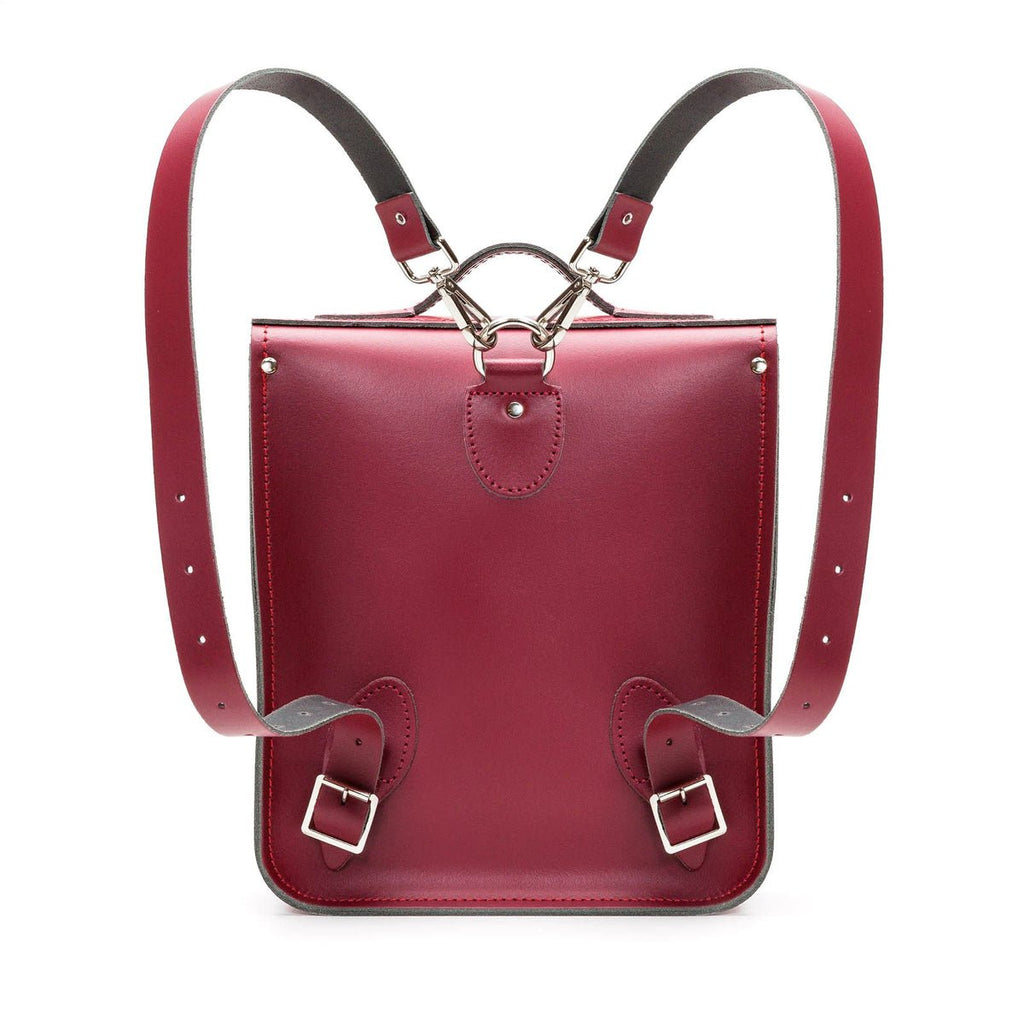CITY BACKPACK OXBLOOD - Zatchels - glott.no