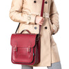 CITY BACKPACK OXBLOOD - Zatchels - glott.no