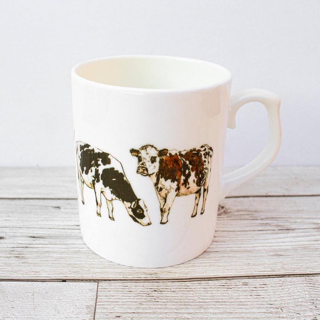Cows Bone China Mug - Gemma Keith - glott.no