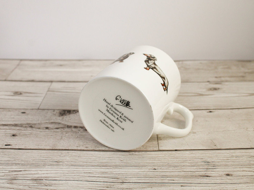 Dachshund Bone China Mug - Gemma Keith - glott.no
