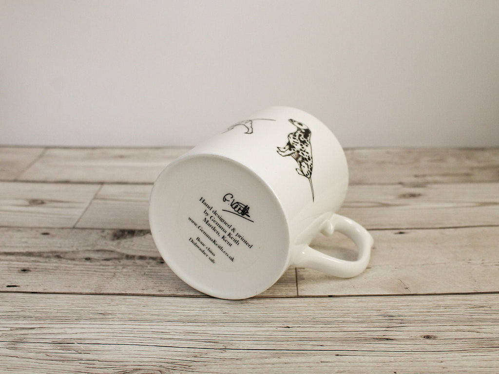 Dalmatian Bone China Mug - Gemma Keith - glott.no