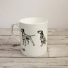 Dalmatian Bone China Mug - Gemma Keith - glott.no