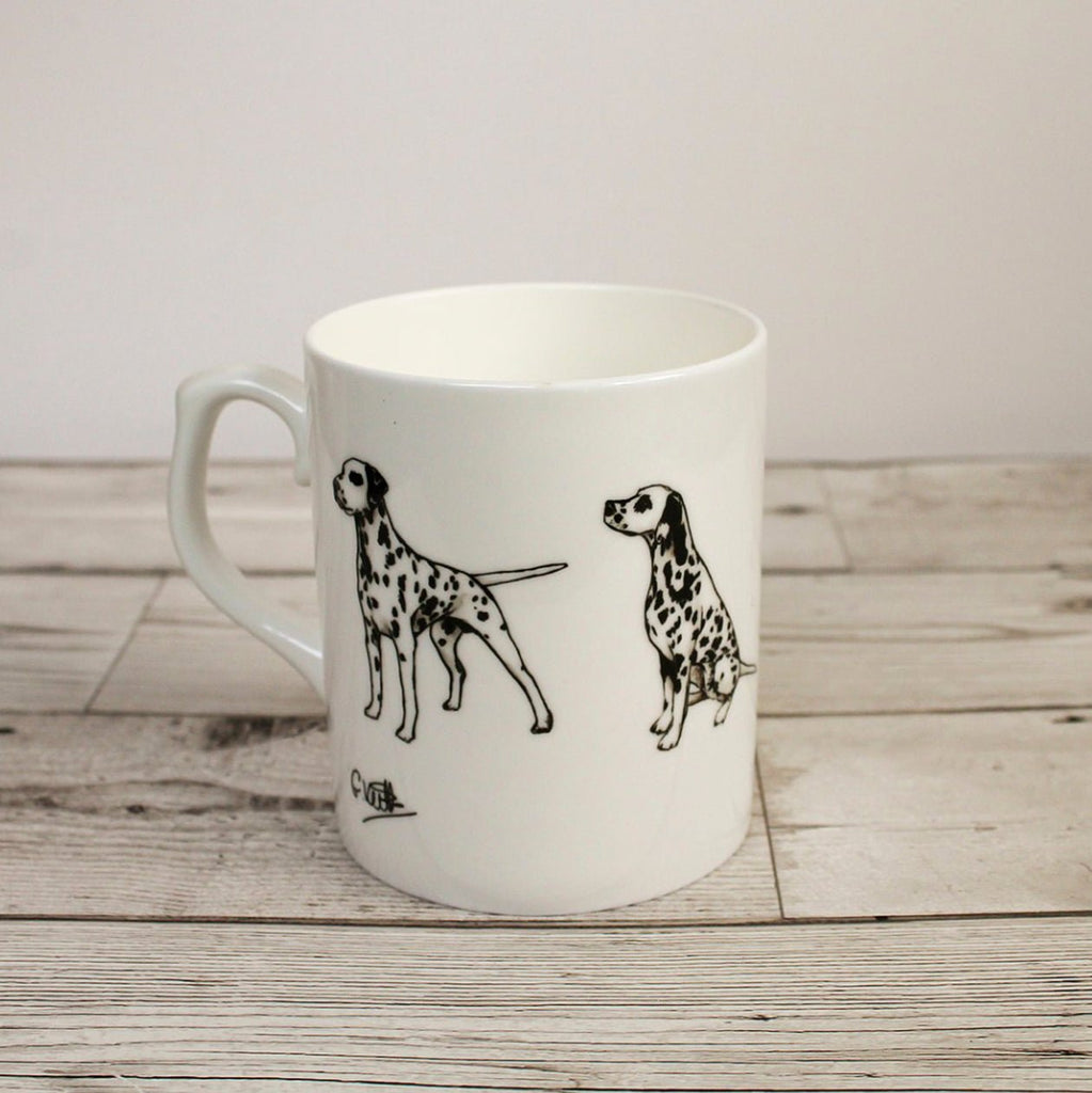 Dalmatian Bone China Mug - Gemma Keith - glott.no