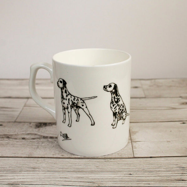 Dalmatian Bone China Mug - Gemma Keith - glott.no