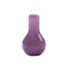 FLOW VASE MINI PURPLE W. STRIPES - Kodanska - glott.no