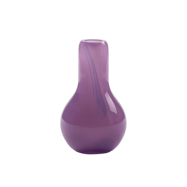 FLOW VASE MINI PURPLE W. STRIPES - Kodanska - glott.no