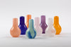 FLOW VASE MINI PURPLE W. STRIPES - Kodanska - glott.no