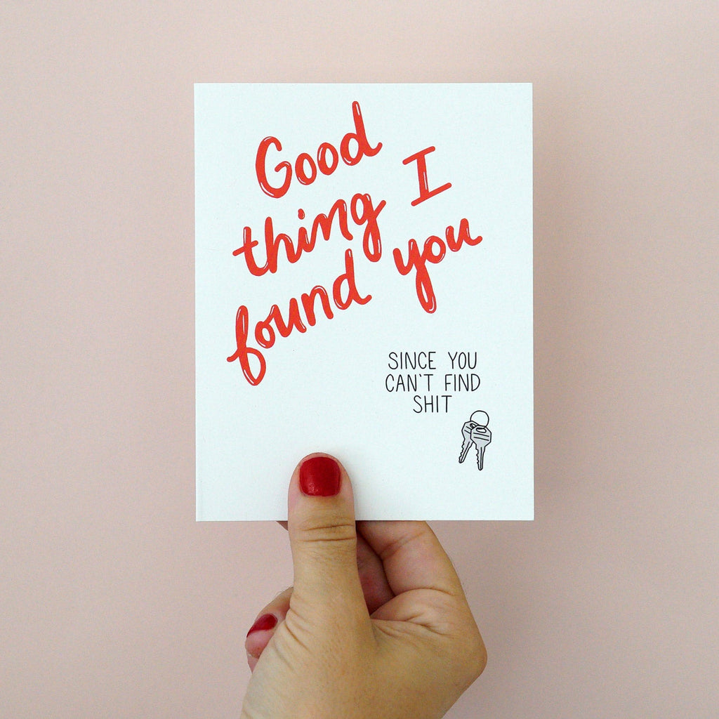 Found You Love Card - Unblushing - glott.no