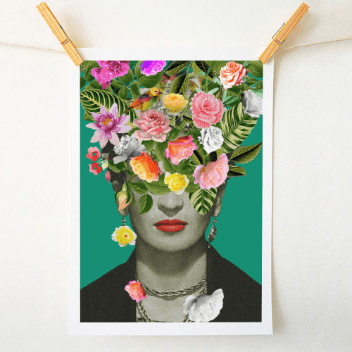 FRIDA FLORAL BY FRIDA FLORAL STUDIO Print - Art Wow - glott.no