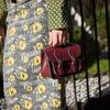 HANDMADE LEATHER MICRO SATCHEL BLACK - Zatchels - glott.no