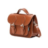HANDMADE LEATHER MICRO SATCHEL CHESTNUT - Zatchels - glott.no