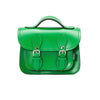HANDMADE LEATHER MICRO SATCHEL GREEN - Zatchels - glott.no
