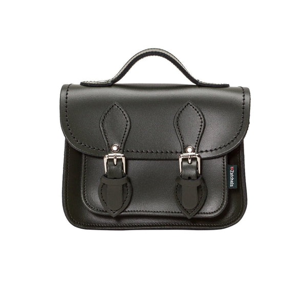 HANDMADE LEATHER MICRO SATCHEL IVY GREEN - Zatchels - glott.no