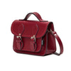 HANDMADE LEATHER MICRO SATCHEL OXBLOOD - Zatchels - glott.no