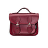 HANDMADE LEATHER MICRO SATCHEL OXBLOOD - Zatchels - glott.no