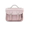 HANDMADE LEATHER MICRO SATCHEL ROSE QUARTZ - Zatchels - glott.no