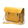 HANDMADE LEATHER SATCHEL - YELLOW OCHRE - Zatchels - glott.no