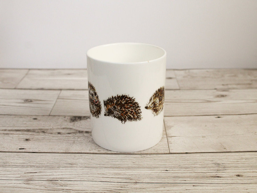 Hedgehogs Bone China Mug - Gemma Keith - glott.no