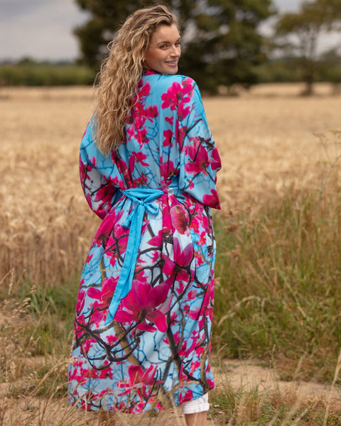Hope Magnolia Long Robe - From My Mothers Garden - glott.no