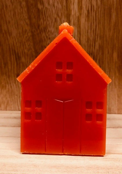 House medium Orange - Candle - Mila Noire - glott.no