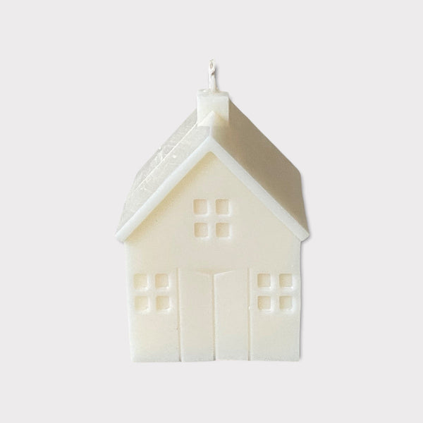 House medium White - Candle - Mila Noire - glott.no