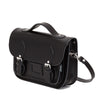 LEATHER MIDI SATCHEL BLACK - Zatchels - glott.no